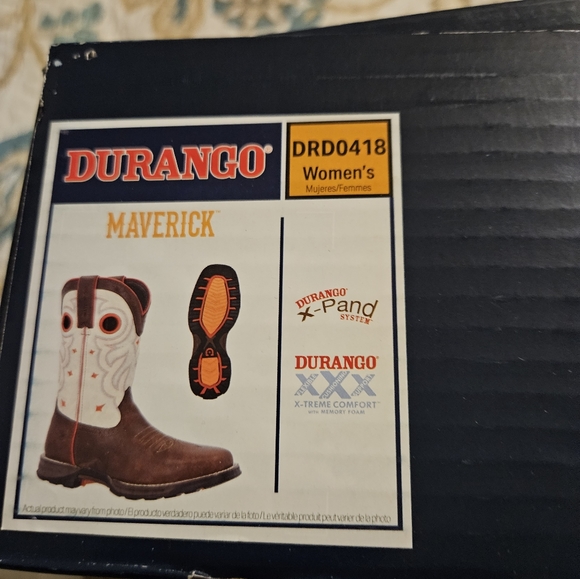 Women's. Durango Maverick. Steel toe boots. - Picture 3 of 6